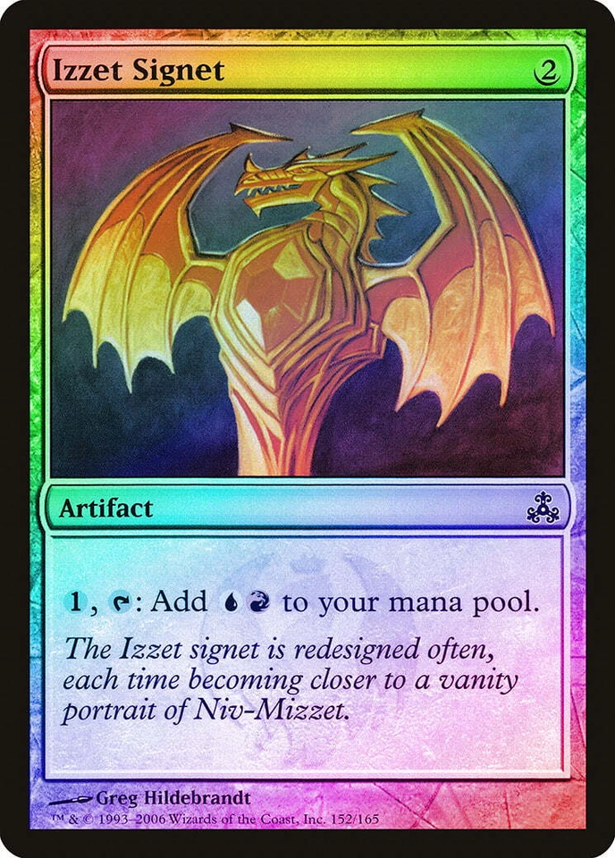 Izzet Signet FOIL Guildpact NM Artifact Common MAGIC GATHERING CARD ABUGames - Image 1 of 1