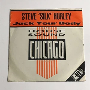 Steve 'Silk' Hurley - Jack Your Body 7" Vinyl Record - LON 117 VG+/VG+ - Picture 1 of 5
