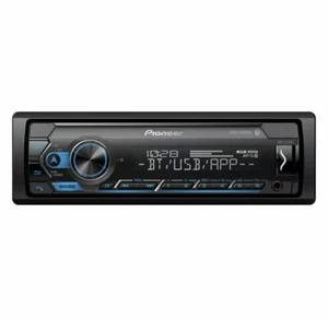 Pioneer 1-Din Bluetooth Digital Media Receiver and 2 PAIRS 6.5" Coaxial Speakers - Picture 1 of 12