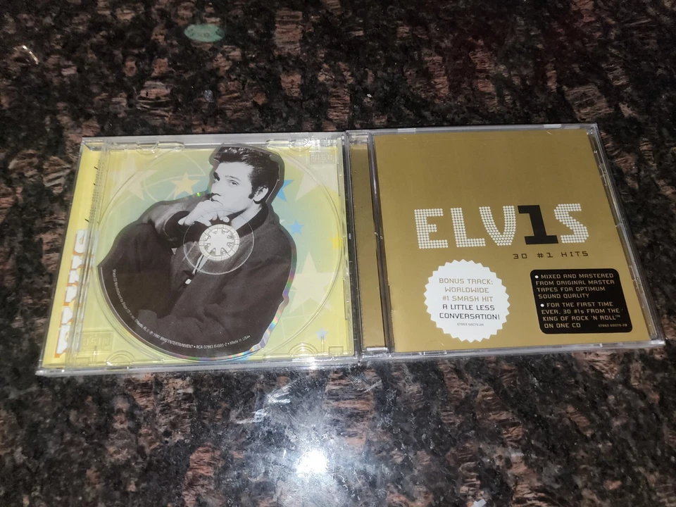 Elvis Presley Love Me Tender 1997 RCA CD Single Shaped Disc