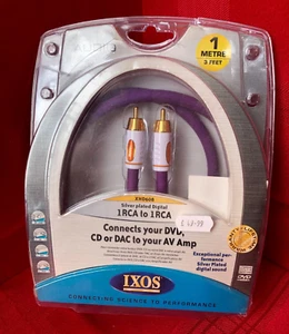 IXOS XHD608 digital audio/composite video —Silver Digital plated cable - Bild 1 von 4