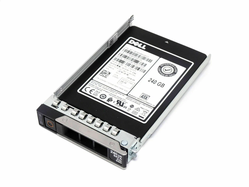 New Dell 240GB 2.5" SATA SSD MU Mixed Use 24RW7 MZ-7LM240B + Caddy - Image 1 of 1