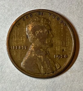 1920-P GORGEOUS GOLDEN “WOODY” WHEAT PENNY NICE GOLD WOOD GRAINS BOTH SIDES CENT - Picture 1 of 8