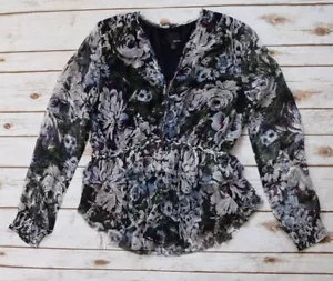 Greylin Ruffle Floral Blouse For Stitch Fix Brand NWT - Picture 1 of 1