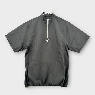 Easton Béisbol 1/4 Cremallera Cortavientos Camisa Para Hombres Pequeña Chaqueta Gris NUEVA Foto 1 de 4