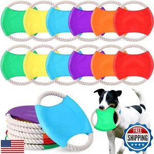 36 Pieces Flying Disc Dog Rope Toys Dog Toy Dog Training Toy Assortment Puppy - Picture 1 of 5
