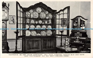 R532117 Capetown Wall China Cupboard Shewing Blue and White The Newman Art Publi - Picture 1 of 4
