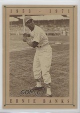 1992 Old Style Chicago Cubs Ernie Banks HOF