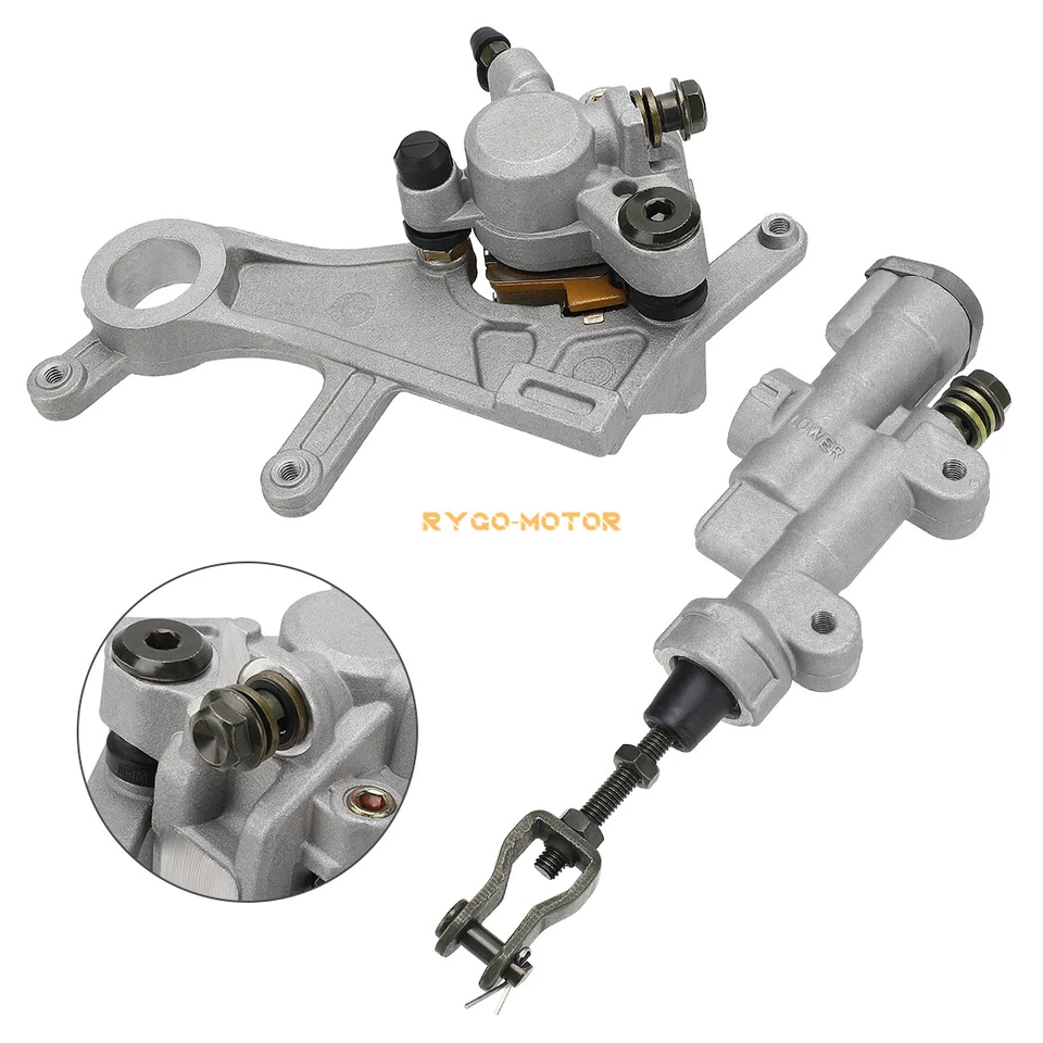 Pinza de freno trasera y cilindro maestro para Honda CRF250R CRF450R CRF250X CRF450X Foto 1 de 4