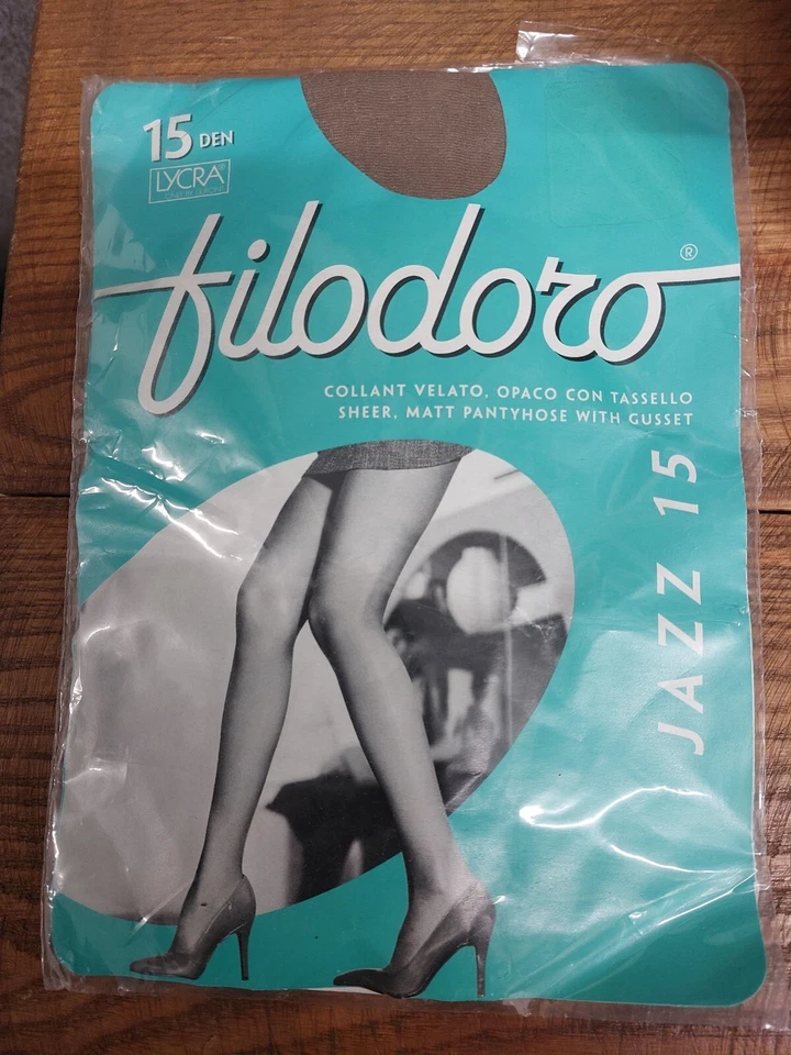 Medias mate transparentes Filodoro jazz marrón mediano 15 denier Foto 1 de 1