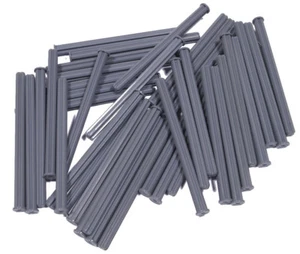 LEGO Technik - 40 Achsen 8 Noppen mit Stopper dunkelgrau / 55013 NEUWARE (L06) - Bild 1 von 1