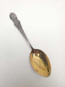Vintage Sterling Silver Oklahoma Souvenir Full Size Spoon - Picture 1 of 6