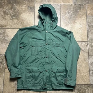 Vintage Cabela’s Goretex Jacket Men XL Full Zip Hooded Fly Fishing Wading Cargo - Picture 1 of 9