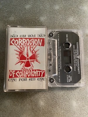 Corrosion Of Conformity ‎Eye For An Eye Cassette Tape Hardcore Punk - Image 1 of 4