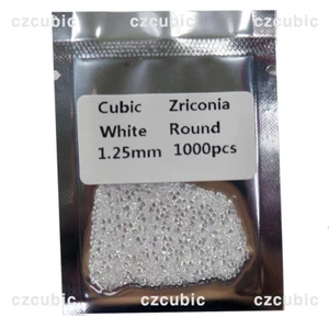 1000 PIEZAS PIEDRAS REDONDAS DE CIRCONIO CÚBICO/CIRCONITA CIRCONITA GRAN CALIDAD 0,70 -3,00 MM ENVÍO EN EE. UU. 1 - Imagen 1 de 11