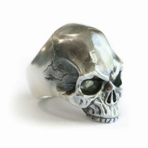 925 Sterling Silver Skull Rings Mens Gothic Punk Jewelry TA100D US 7~15 - Picture 1 of 29