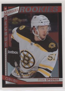2013 O-Pee-Chee Marquee Rookies Black Rainbow Foil /100 Ryan Spooner Rookie RC