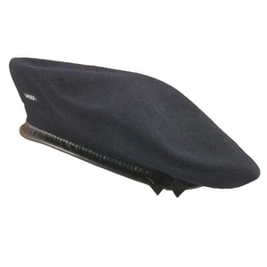 Original KANGOL Baske blau Baskenmütze Mütze Military Barett Wintermütze Wolle - Bild 1 von 18
