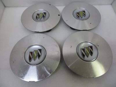 BUICK REGAL 1997-2000 CENTURY 2000-2005 MACHINED CENTER CAPS - SET 4 - 10254321 Foto 1 de 4