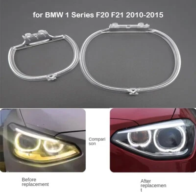 4X Tira de tubo guía de luz de circulación diurna de faros DRL para BMW Serie 1 F20 F21 Foto 1 de 4