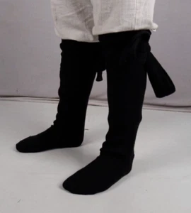 Landsknecht Knee Length socks, Renaissance Woolen Socks, Renfair Socks - Picture 1 of 6