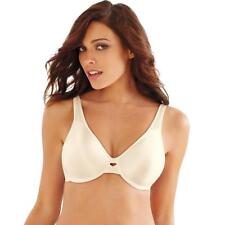 Lilyette by Bali Womens Plunge Into Comfort Keyhole Minimizer Bra Ivory 36d