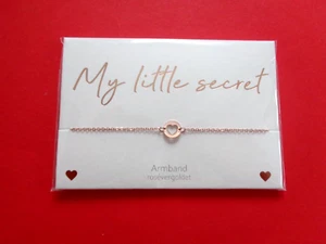 Armband Edelstahl rosevergoldet HERZ Nickelallergiefrei HCA - Bild 1 von 1