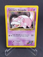 Pokémon TCG Sabrina's Slowpoke Gym Heroes 95/132 Regular