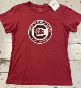 SOUTH CAROLINA GAMECOCKS Women's Tee Shirt Medium Licensed NWT - Picture 1 of 4