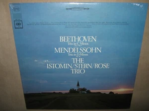 Eugene ISTOMIN Isaac STERN Leonard ROSE Trio Beethoven Mendelssohn SEALED NEW LP - Picture 1 of 4