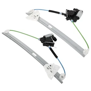 Par de reguladores de ventana delantera izquierda derecha y conjunto de motor para Mazda CX-7 2007-2012 - Imagen 1 de 13