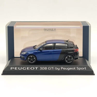 Norev 1/43 Peugeot 308 GTi SPORT VERSION Blue/BLACK Diecast Models Car Collection - Image 1 of 4