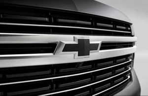 2021-2025 Suburban & Tahoe Bowtie Emblems in Black GM OEM NEW 85012625 84832382 - Picture 1 of 3