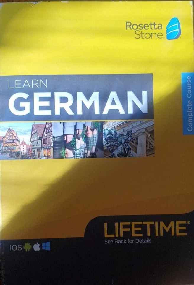 Rosetta Stone Lifetime Subscription  GERMAN New! - Image 1 of 1