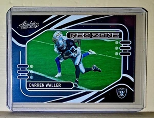 Darren Waller 2021 Panini NFL Absolute Red Zone #RZ16 Card Raiders - Foto 1 di 2