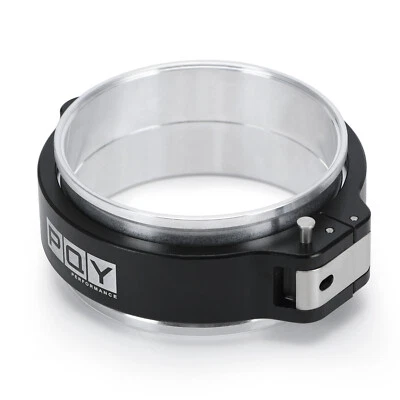 Tubos intercooler abrazadera de admisión de banda en V de aluminio HD de 4 pulgadas 102 mm Foto 1 de 4