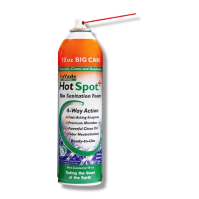 ROCKWELL LABS LTD. Invade Hot Spot Plus Foam 19oz- Odor & Scum Remover