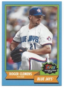 2022 Topps Future Stars Club January #5 Roger Clemens Toronto Blue Jays - Picture 1 of 2