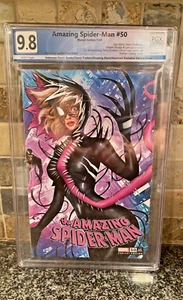 WOW~ Amazing Spider-Man #50,  Szerdy Beautiful Trade Variant ~PGX 9.8 - Picture 1 of 2