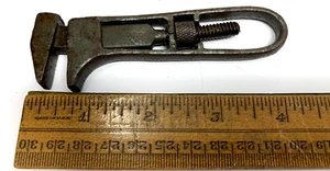 "Llave de bicicleta ajustable inusual pequeña/mini 4"" antigua/de colección antigua" - Imagen 1 de 5