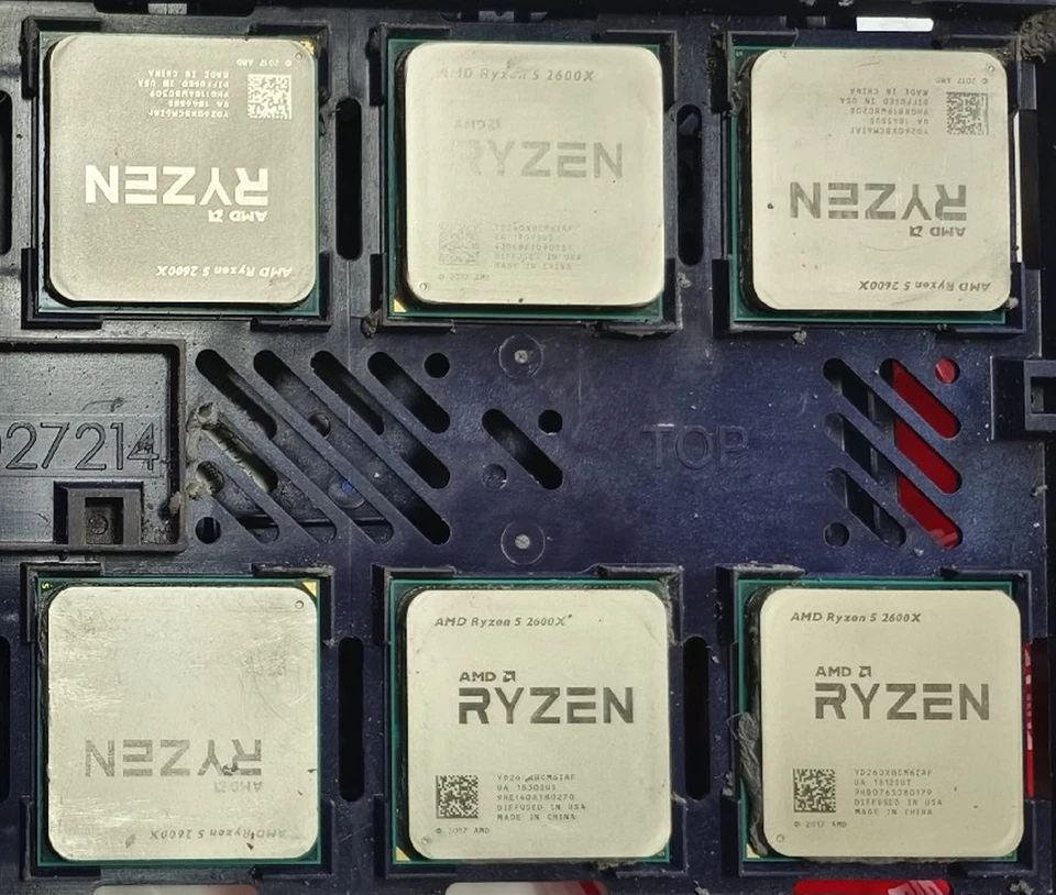 AMD Ryzen R5 2600X 6-core 12-thread 16MB 95W 3.60GHz AM4 CPU processor - Image 1 of 1