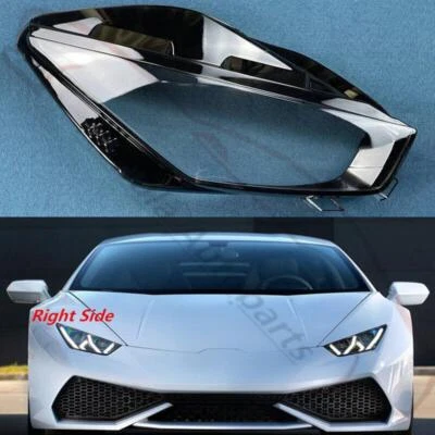 Carcasa de lente de faro delantero derecho + pegamento de sellado para Lamborghini Huracan 2015-2020 Foto 1 de 4