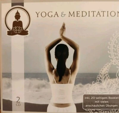 Yoga&Meditation, 2er CD Set, Booklet u. anschaul. Übungen, Sprecher: M. Magestro - Bild 1 von 3