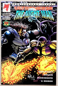 Night Man #12 Vol 1 Ultraverse - Malibu Comics - Steve Englehart - John Dennis - Imagen 1 de 2