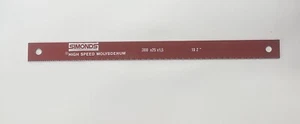 Hoja de sierra eléctrica Simonds de alta velocidad alimentada por molibdeno 300 x 25 x 1,5 mm 10T - Imagen 1 de 3
