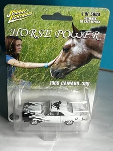 M2 Johnny Lightning PFERDEKRAFT diese Autos wurden verkauft um Pferden zu helfen 1969 Camaro  - Bild 1 von 4