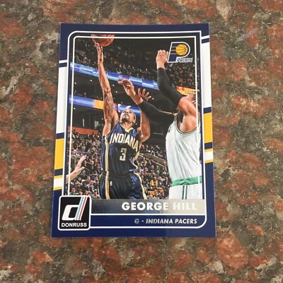 George Hill 2015-16 Donruss Baloncesto #76 NBA Indiana Pacers Guardia Foto 1 de 2