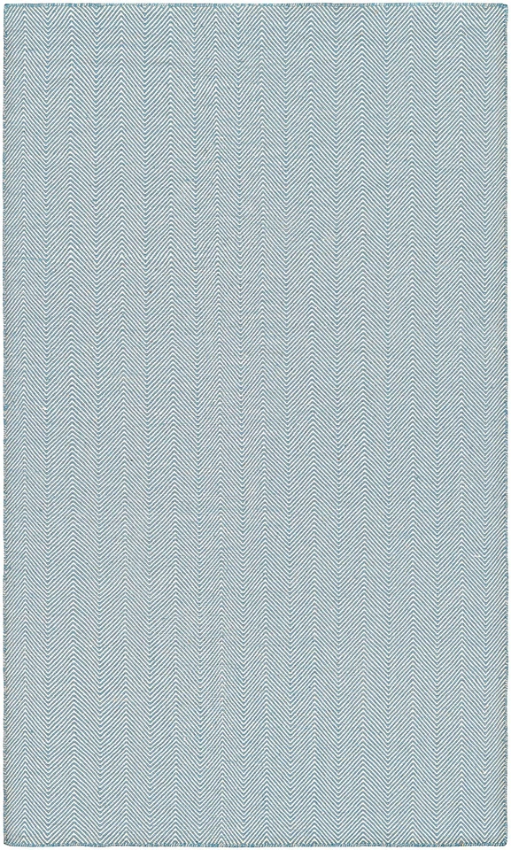 Alfombra de interior/exterior Cottages Bungalow, 8' x 10', azul denim Foto 1 de 4