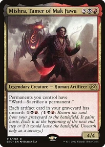 [MTG] Mishra, Tamer of Mak Fawa (217) (BRO) NM - Picture 1 of 1