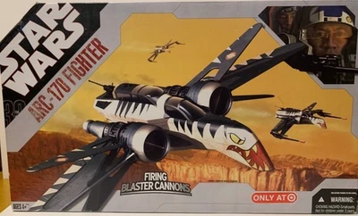 Star Wars 30 Aniversario Clone Wars ARC-170 Fighter Target Exclusivo Sin usar, en caja Sin usar, en paquete Foto 1 de 4